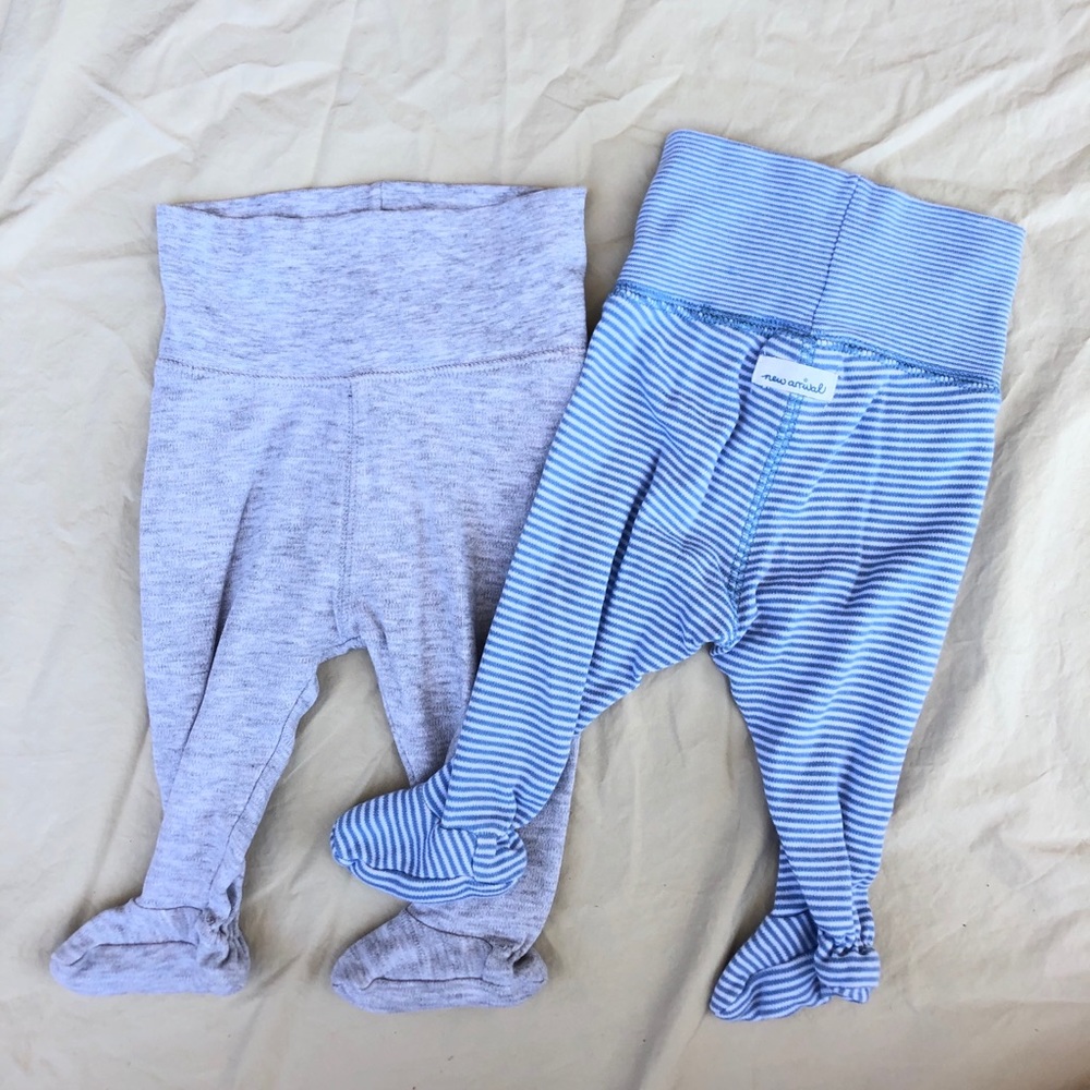 H&M Footed Jammie Pants Set